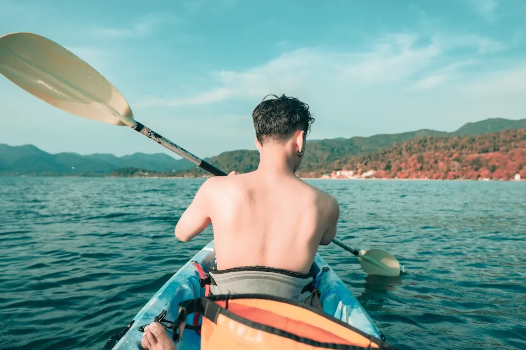 Kayak weight capacity demonstration with gear