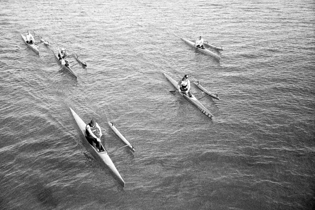 Traditional Inuit kayak made of driftwood and sealskin