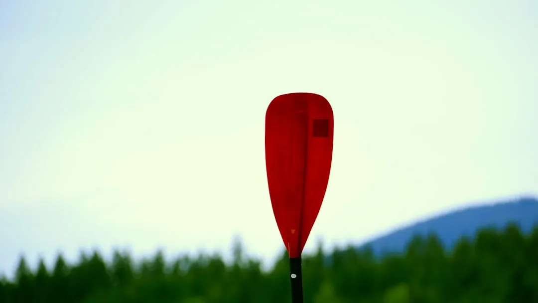 Kayak paddle testing and selection